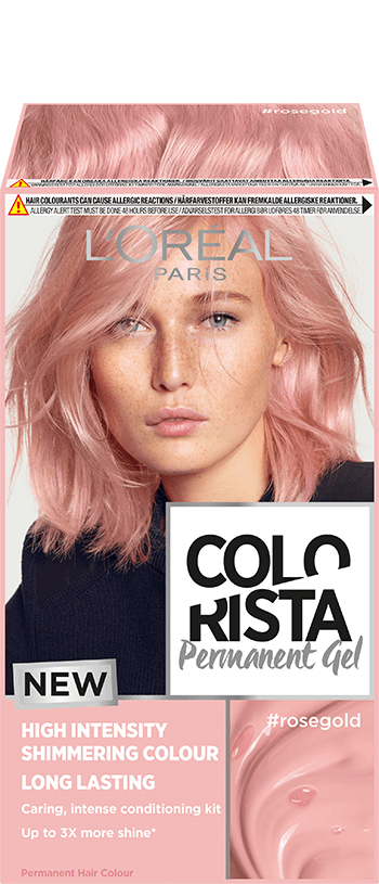 3600523770298 Loreal Colorista Permanent Gel Rosegold